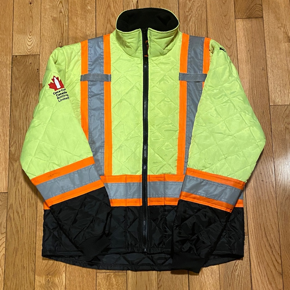Coca-Cola Bottling Company Pioneer High-Vis Freezer Jacket